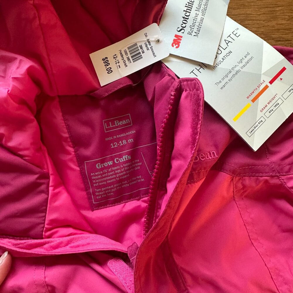 LL Bean Thinsulate Snowsuit - Picture 3 of 4